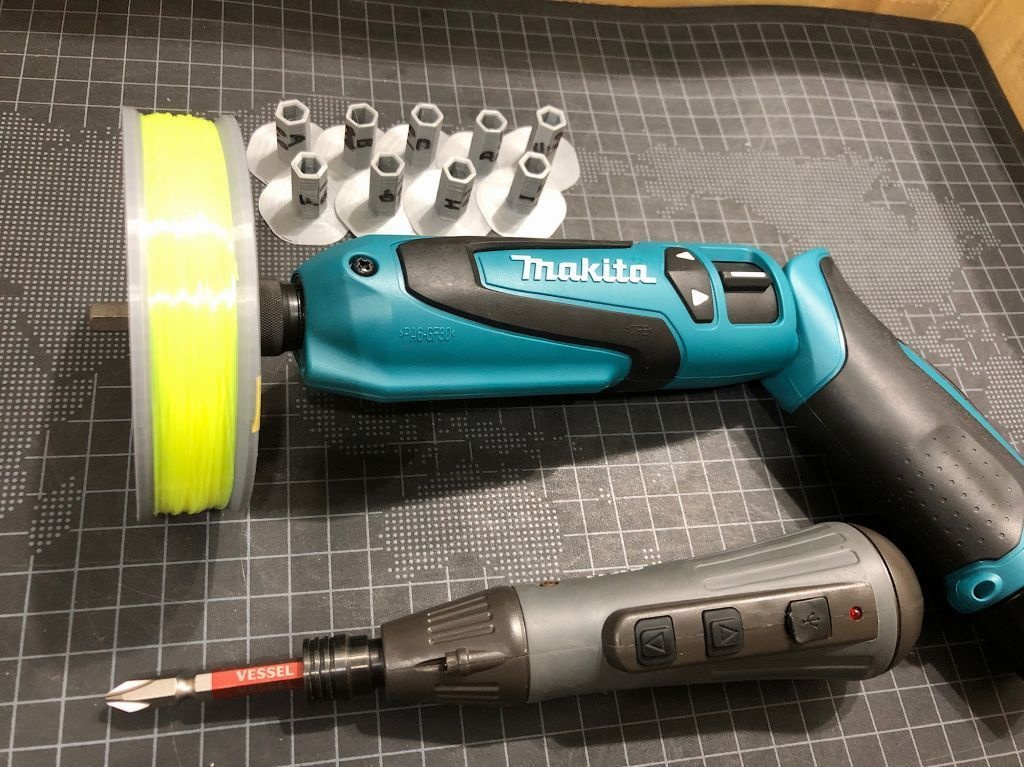 釣糸用空スプール(六角穴)