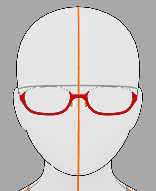 メガネ アンダーリム03