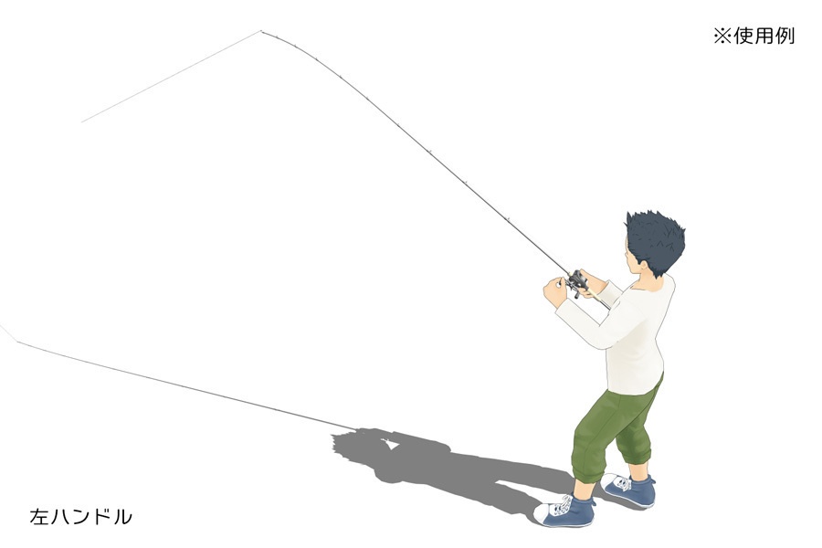 ベイトタックル(左右長短)