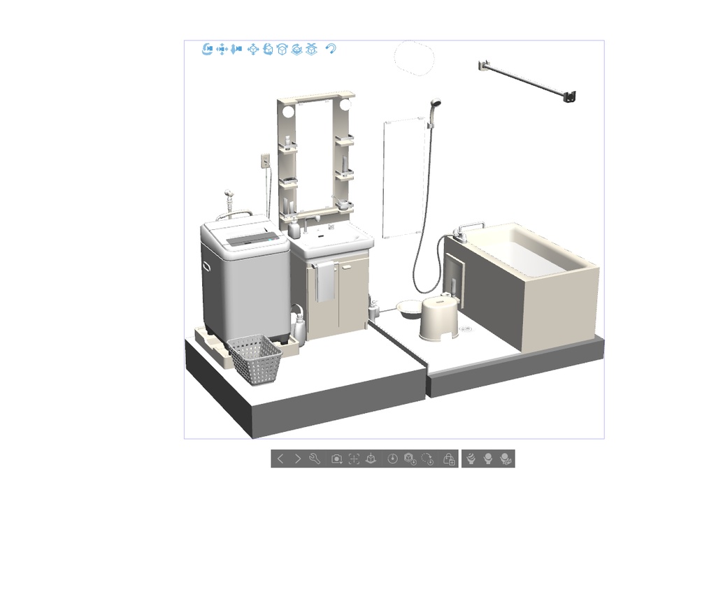 洗面室と風呂場2024