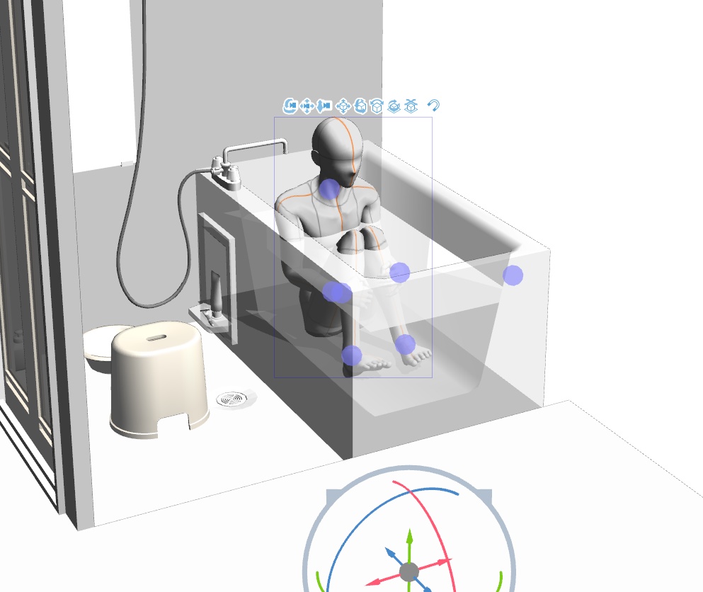 洗面室と風呂場2024