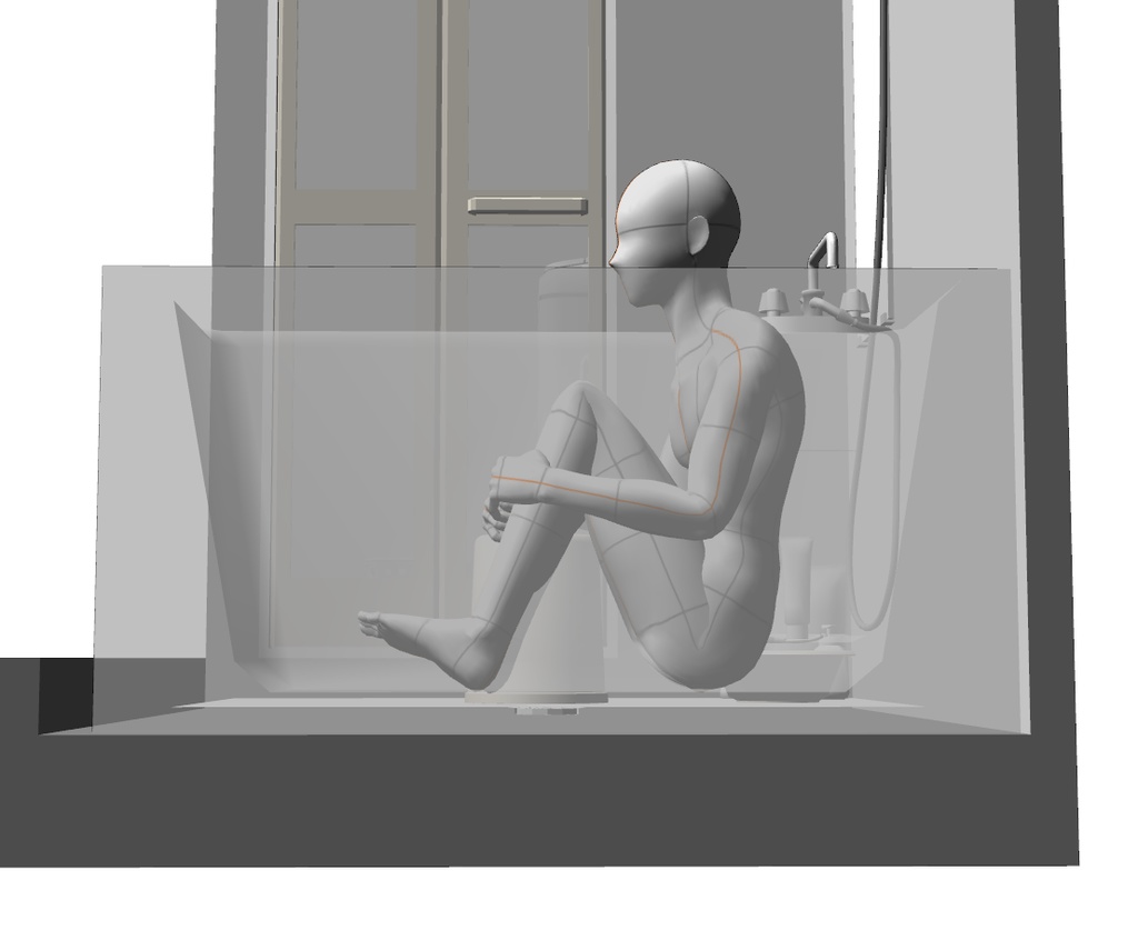 洗面室と風呂場2024