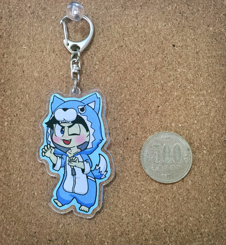 カラ松アクキー(パジャ松さんver.)