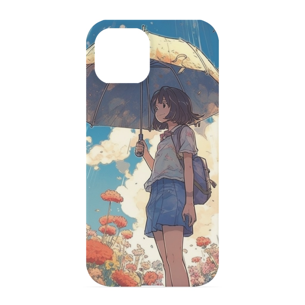 天国の夢 iPhone スマホケース