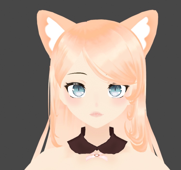 [VRoid] FREE Orangesicle Hair Texture 🍊🧡