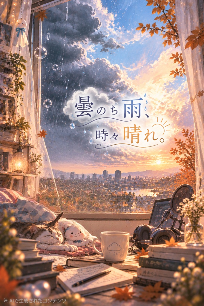 【読み聞かせ】🫧‪曇のち雨、時々晴れ。