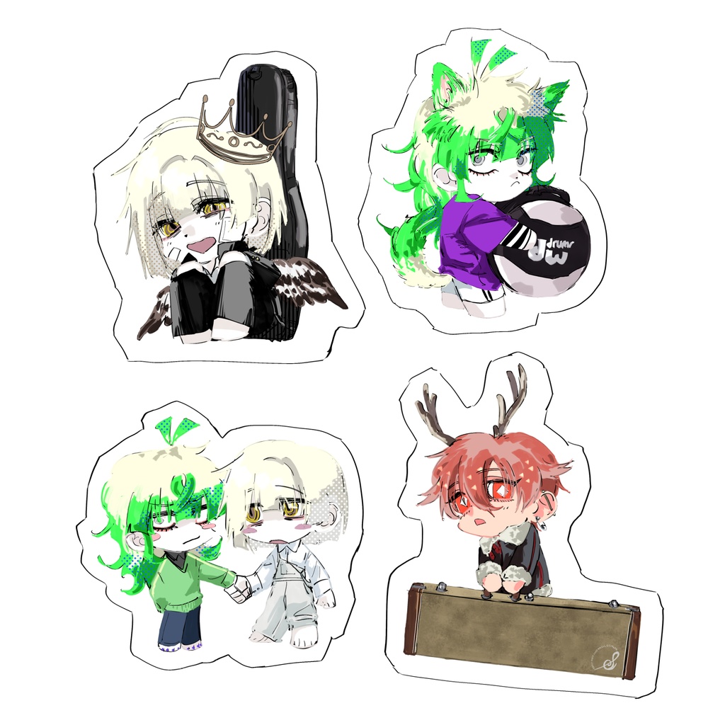 ステッカーセット いきもの