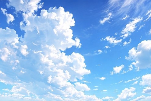 青空+うす曇り白空 背景素材まとめセット(合計20〜54枚)