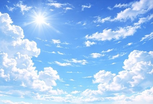 青空+うす曇り白空 背景素材まとめセット(合計20〜54枚)