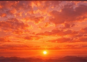 【AI背景】夕焼けの空素材15枚セット|癒し・配信・動画向け