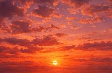 【AI背景】夕焼けの空素材15枚セット|癒し・配信・動画向け