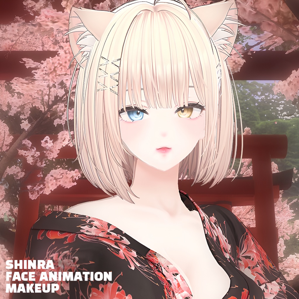 Shinra [森羅] 💛 Makeup&Face Animation Sets