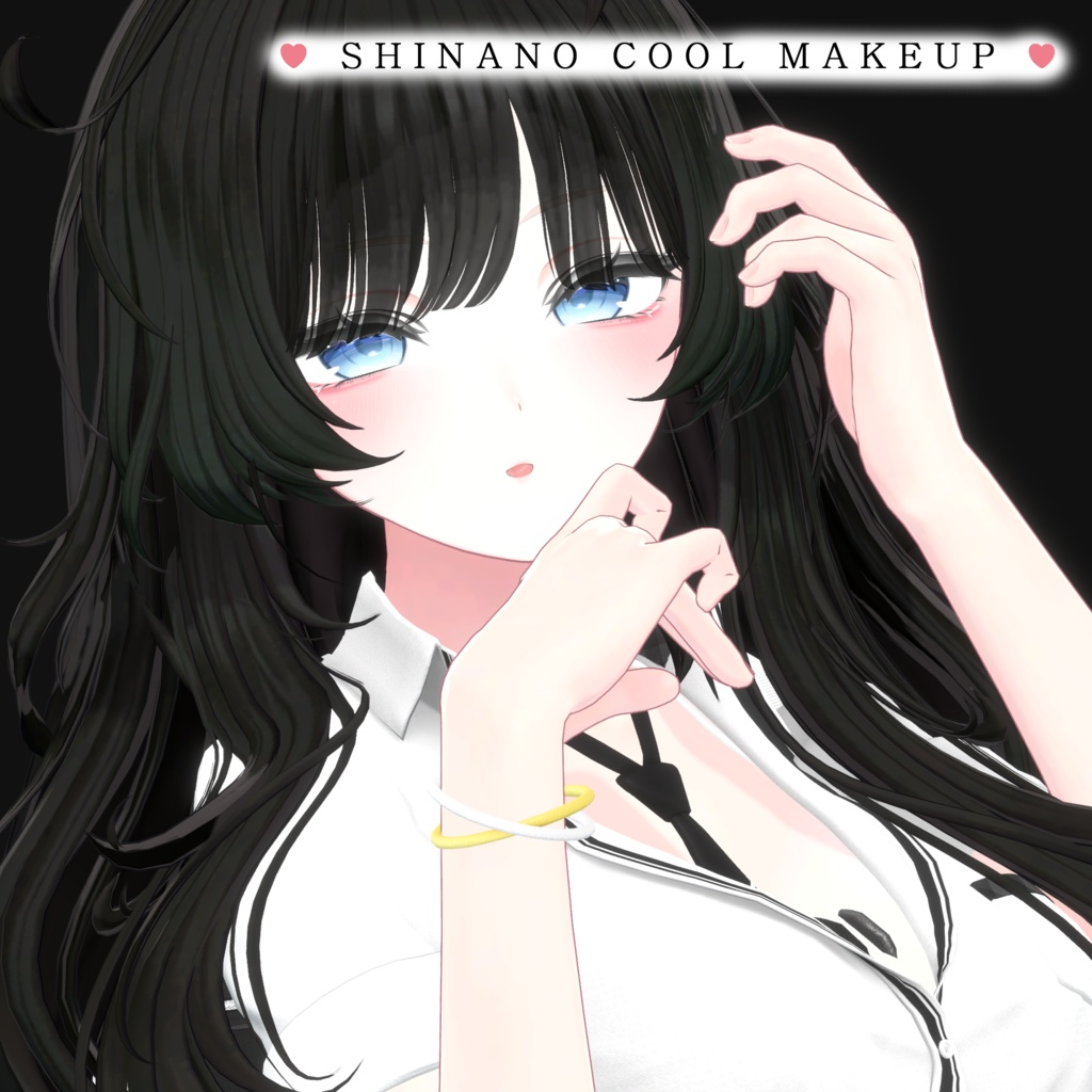 Shinano [しなの] 🖤 Cool Makeup Texture&Face Animation