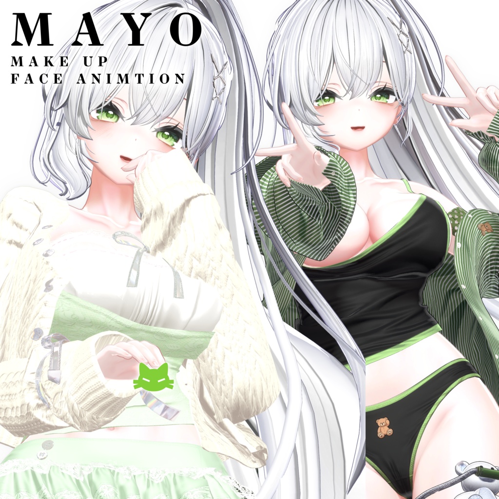 Mayo [まよ] ⭐️ Warm Makeup&Face Animation