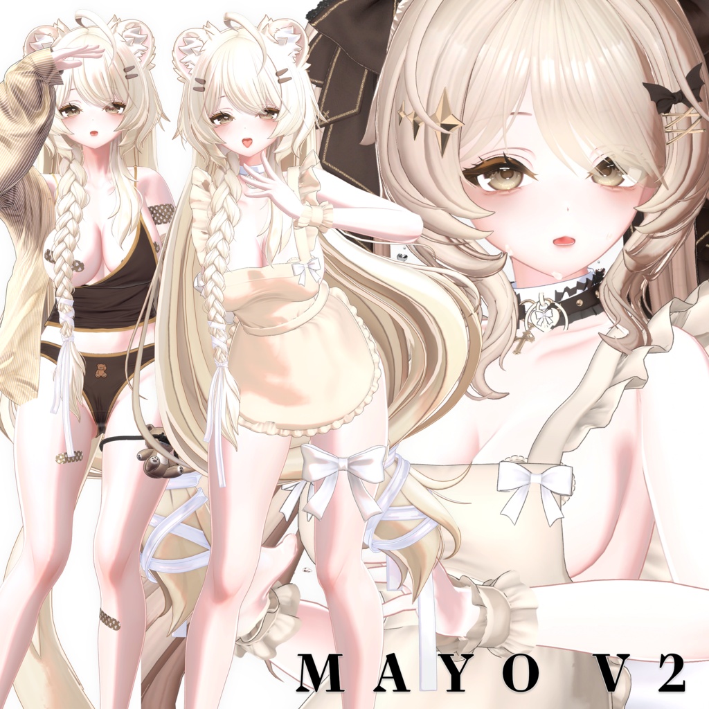Mayo [まよ] ⭐️ Warm Makeup&Face Animation