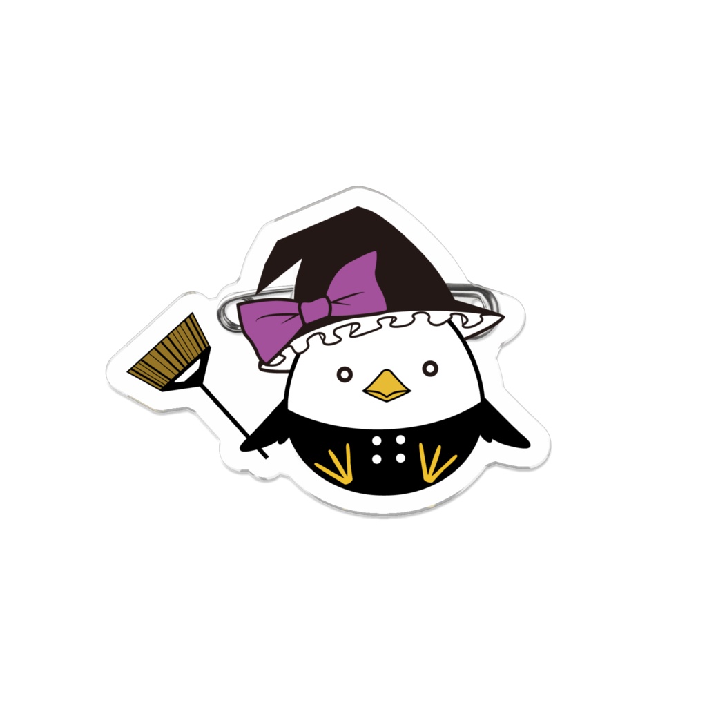 東方project 霧雨魔理沙 ピヨっ娘アクリルバッジ