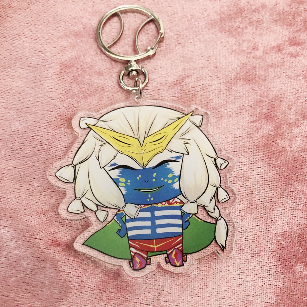 【No More Heroes3】FUアクリルキーホルダー(75mm×75mm)