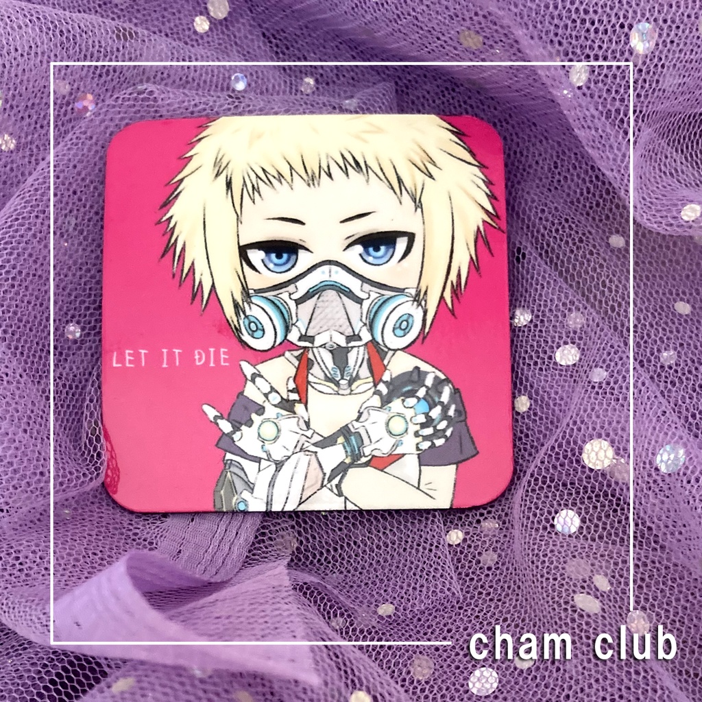 【LET IT DIE】ジャッカルズZ マグネットシート(直径6cm)