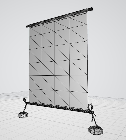 太鼓暖簾【無料】