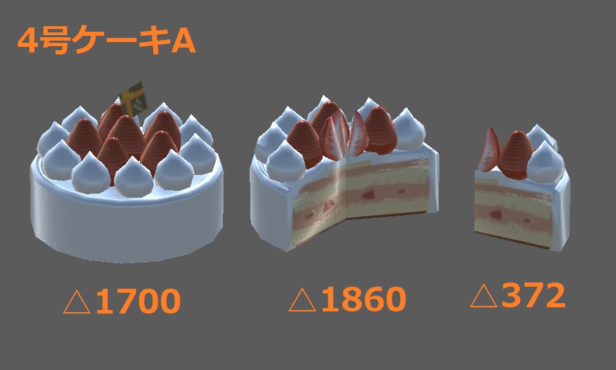 ショートケーキ【無料有】