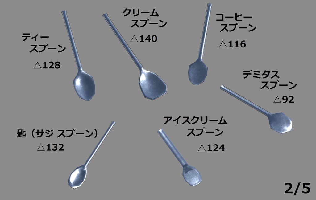 飲食用食器 カトラリーセット