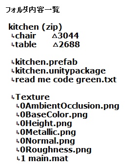 メイプルモックな家具