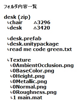 メイプルモックな家具