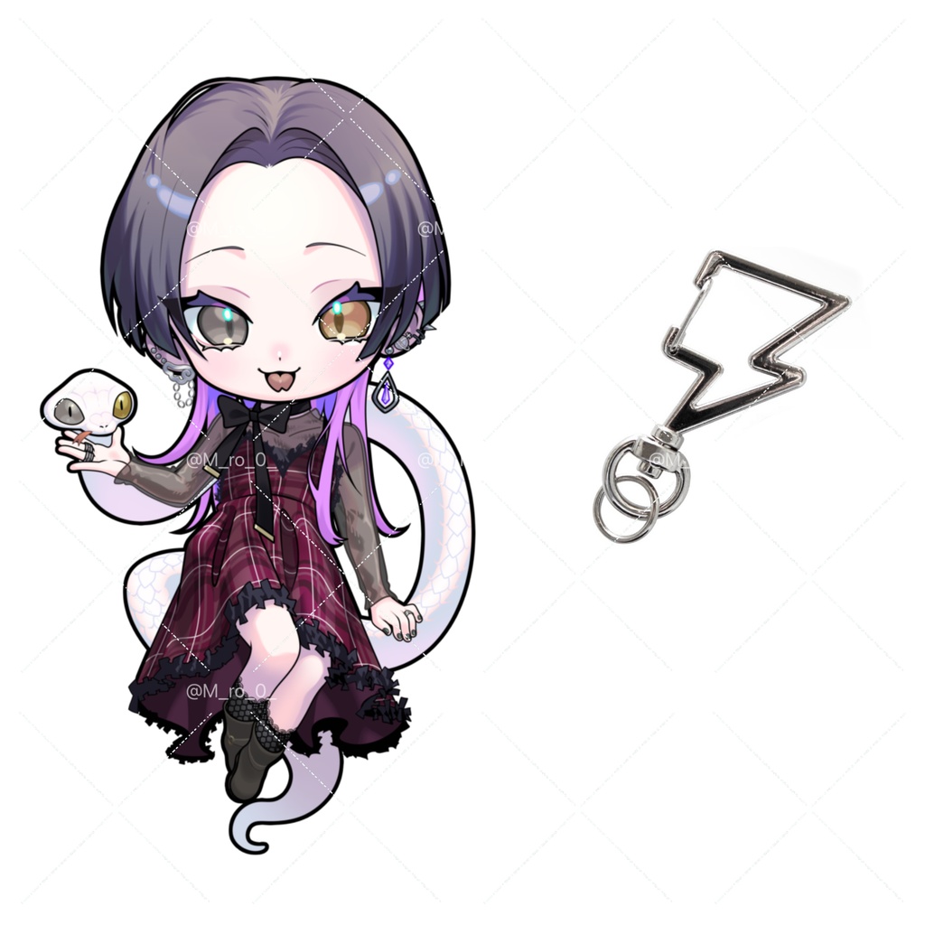 MaRo ~蛇~ アクリルキーホルダー