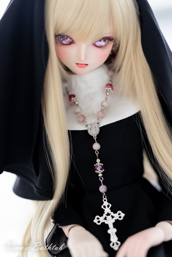 ドール用ネックレス ✝ロザリオ✝ 全8種類