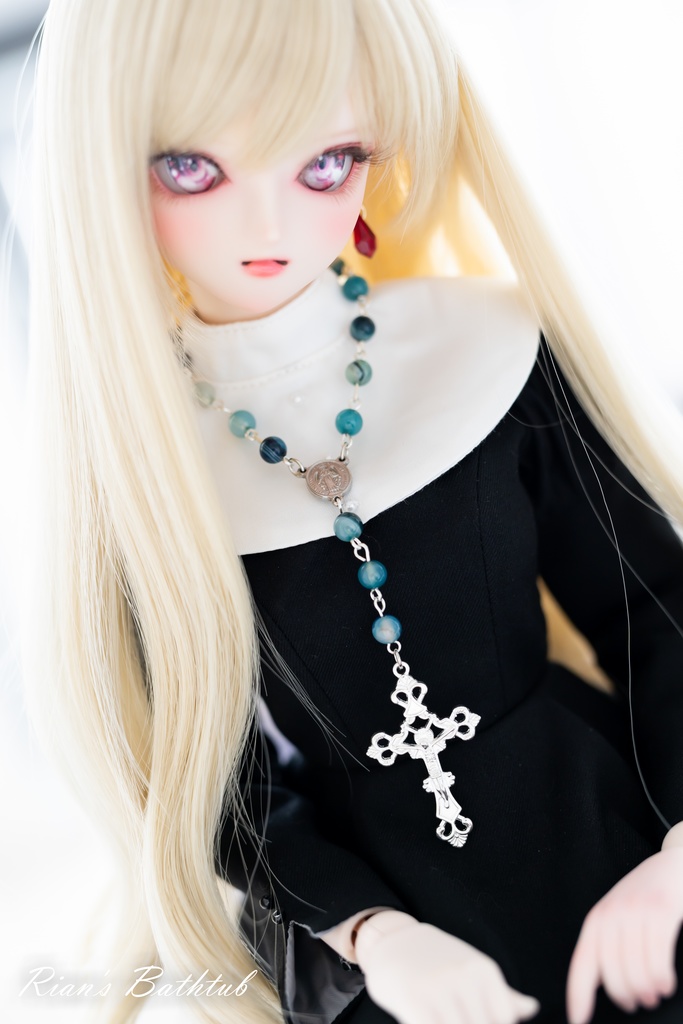 ドール用ネックレス ✝ロザリオ✝ 全8種類