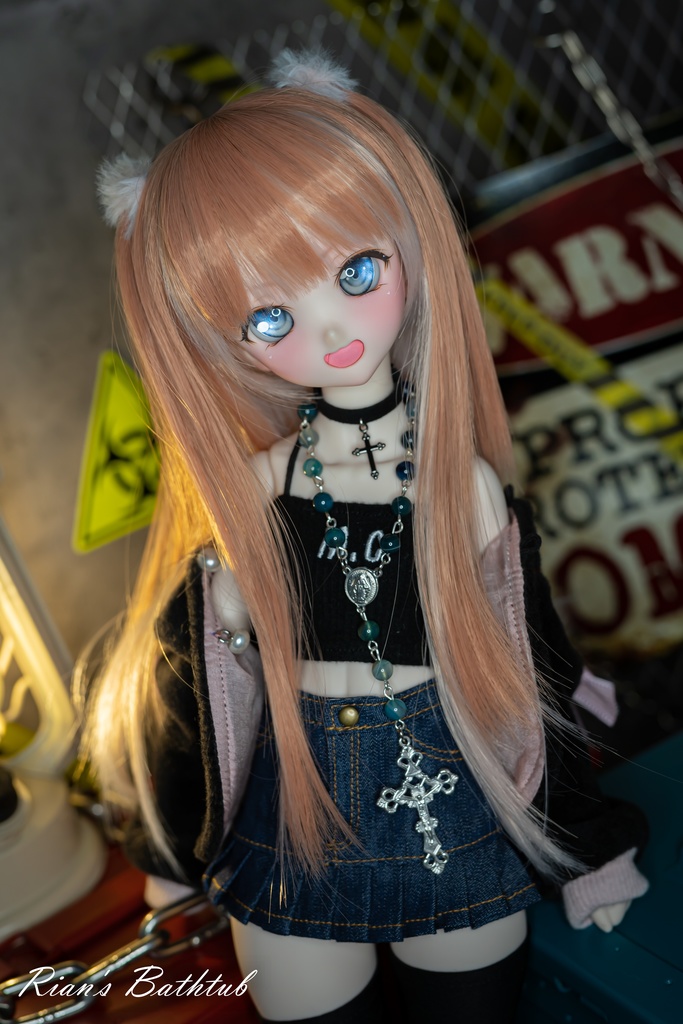 ドール用ネックレス ✝ロザリオ✝ 全8種類