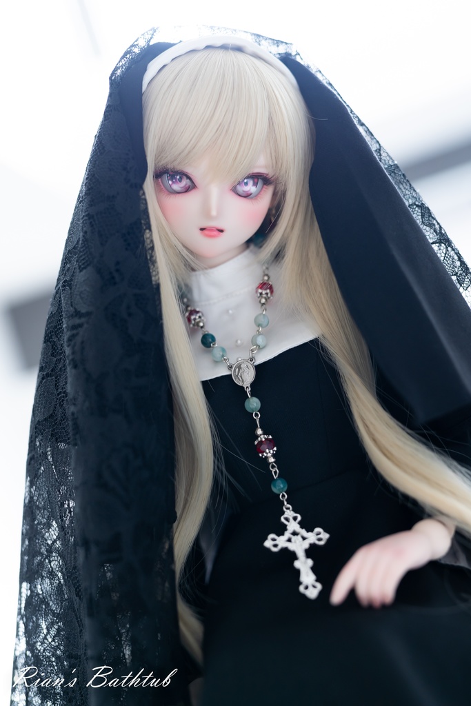 ドール用ネックレス ✝ロザリオ✝ 全8種類