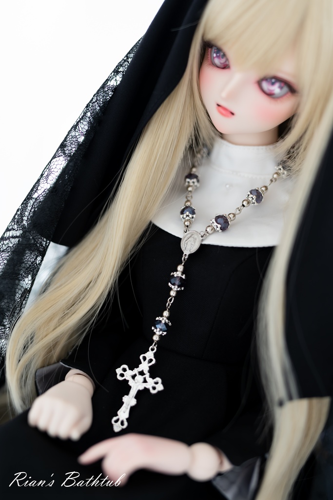 ドール用ネックレス ✝ロザリオ✝ 全8種類