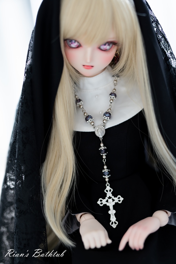 ドール用ネックレス ✝ロザリオ✝ 全8種類