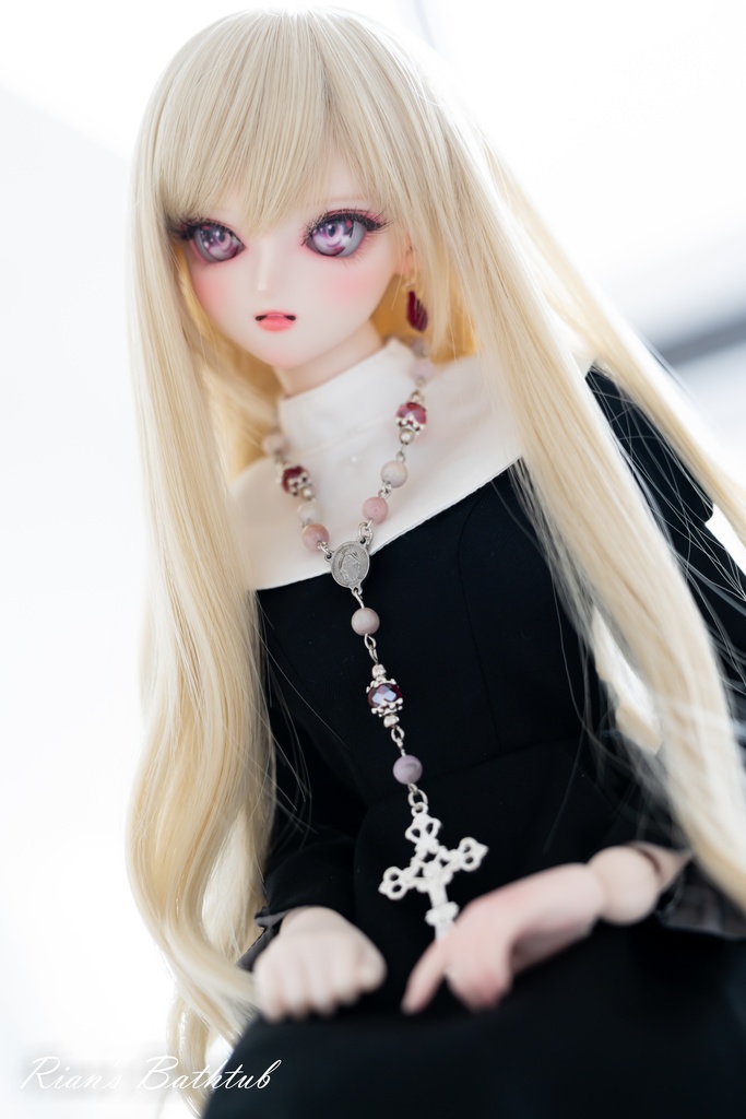 ドール用ネックレス ✝ロザリオ✝ 全8種類