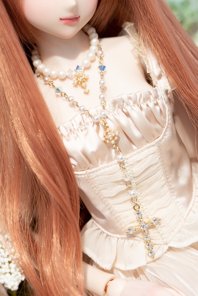 ♰ドール用３way ロザリオ♰【Trinity】