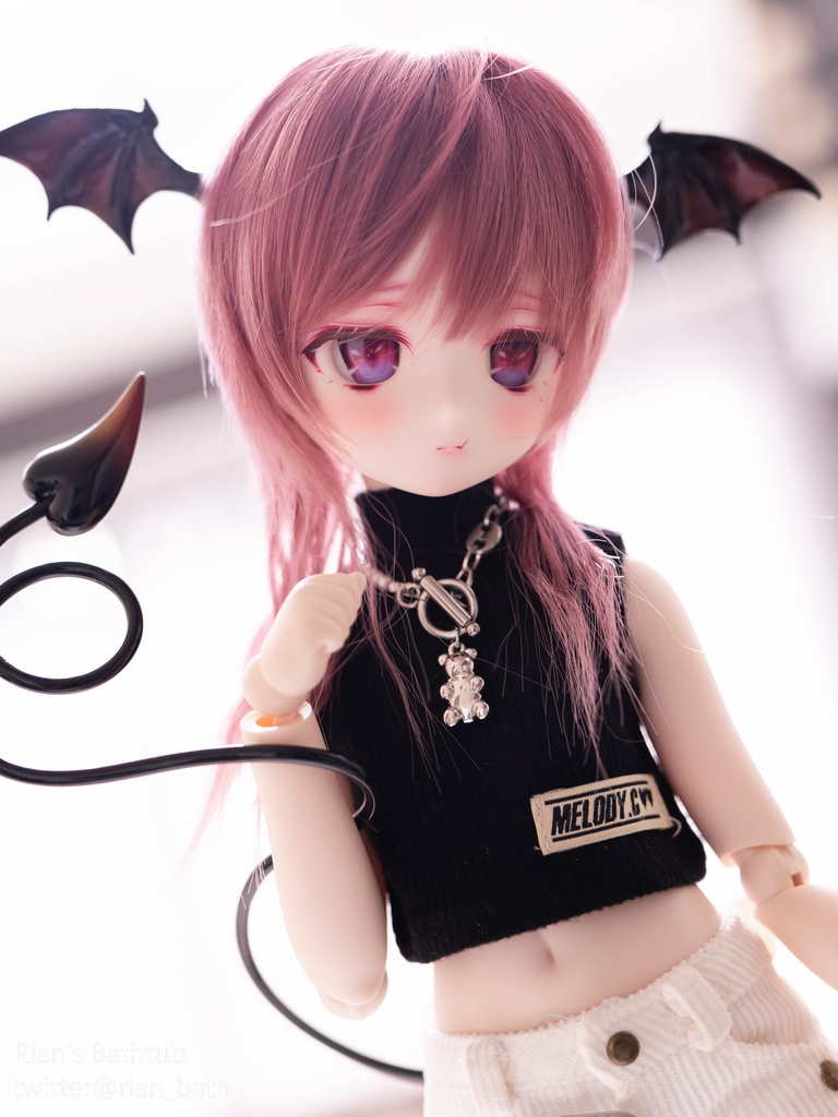  [Love Chain Teddy Bear2 Ver.]ドール向けネックレス