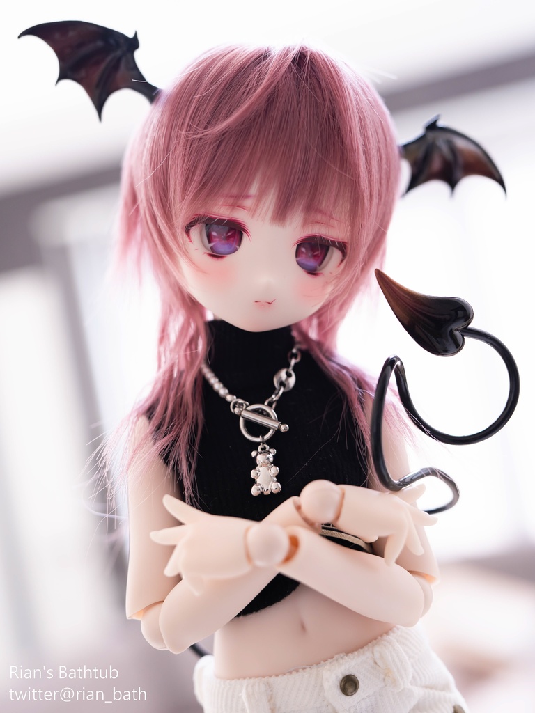  [Love Chain Teddy Bear2 Ver.]ドール向けネックレス