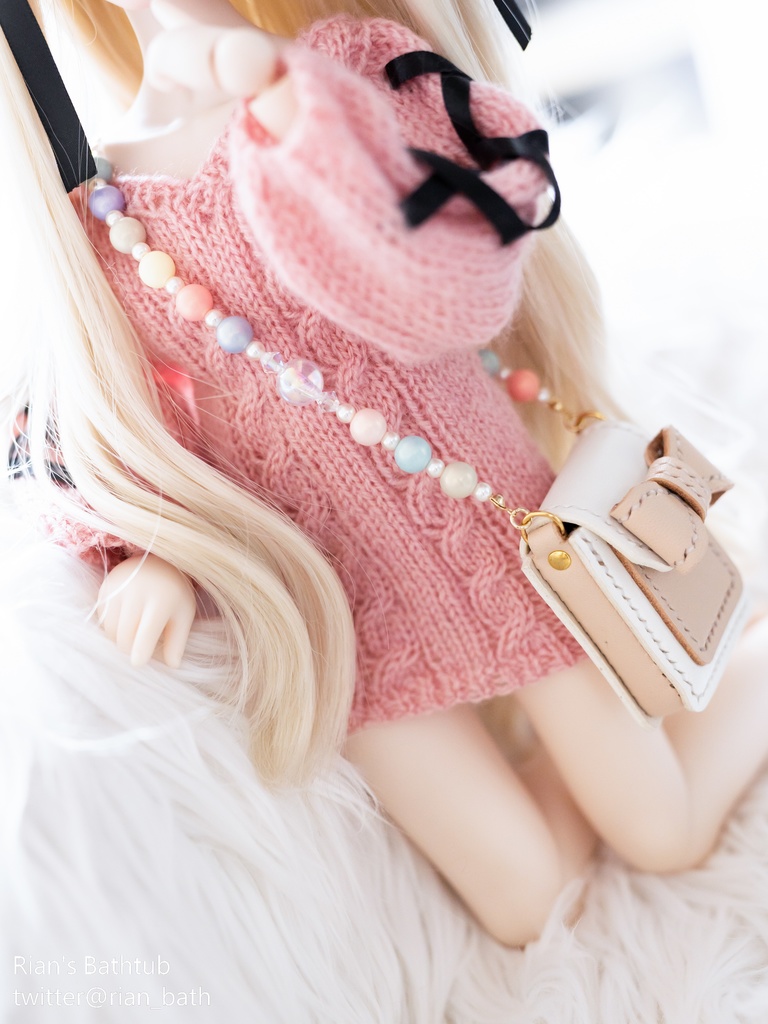 本革バッグ「びび」