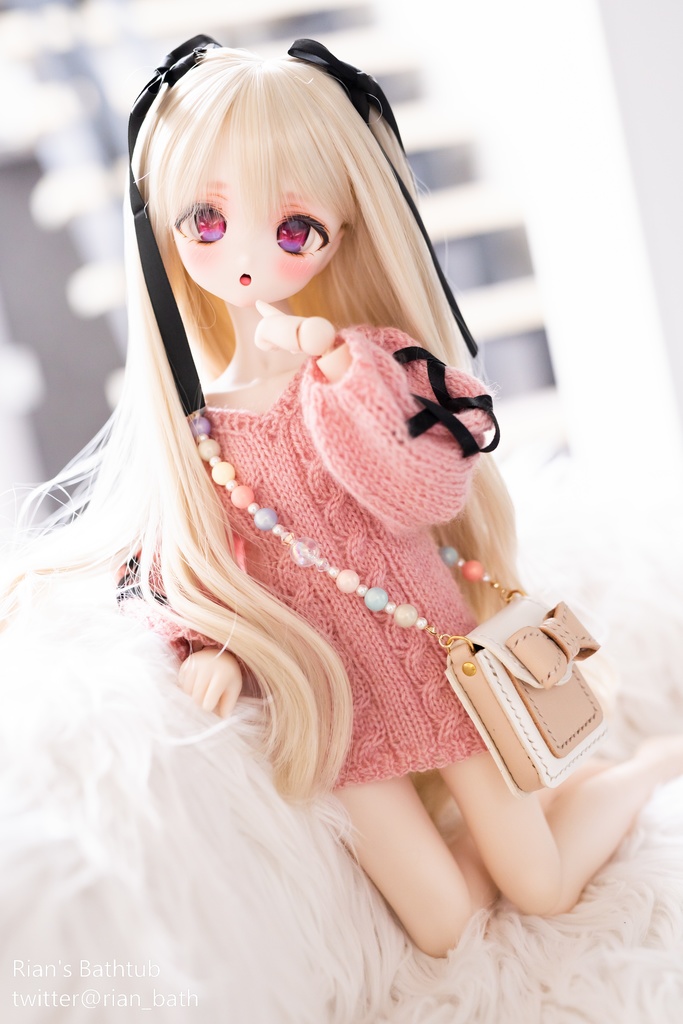 本革バッグ「びび」