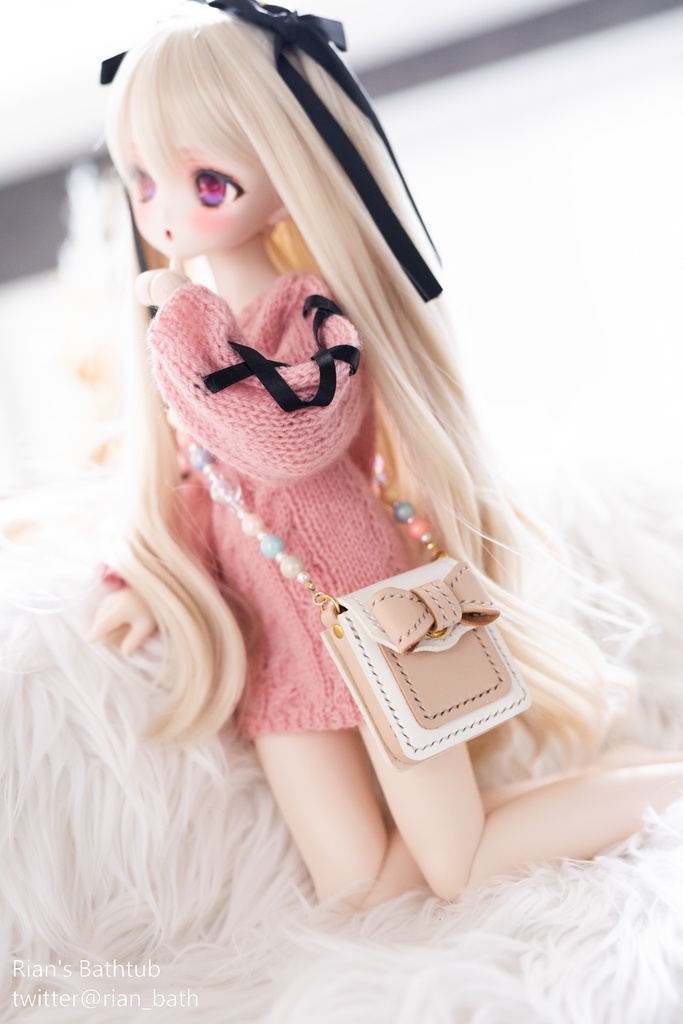 本革バッグ「びび」