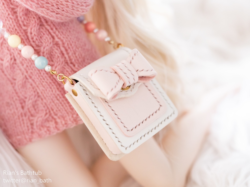 本革バッグ「びび」