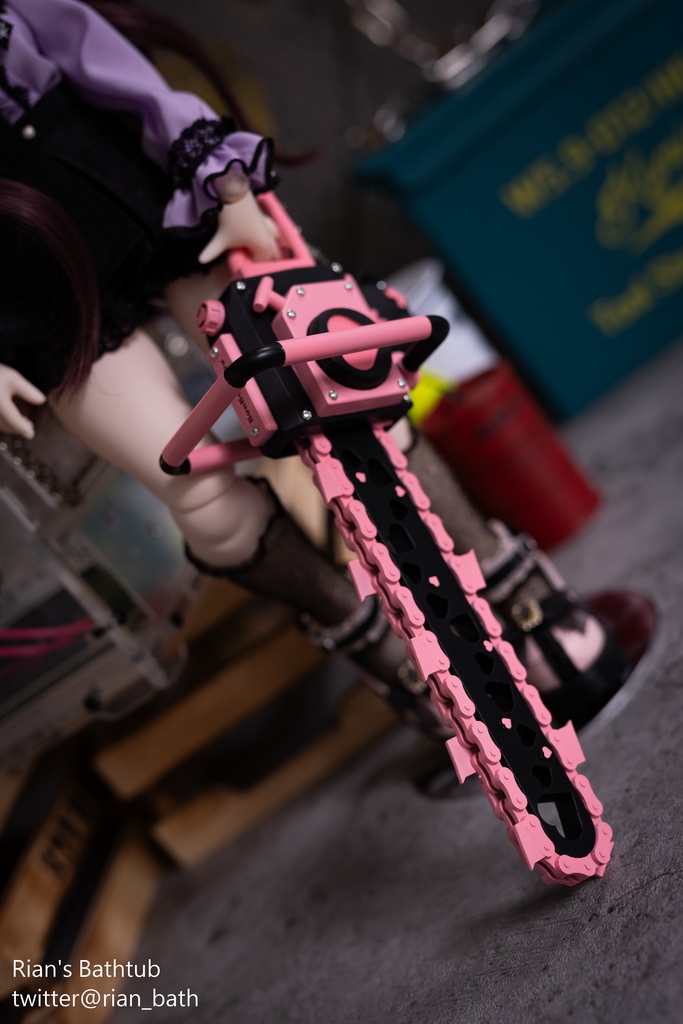 【ぶんぶんまる】ドール向けチェーンソー