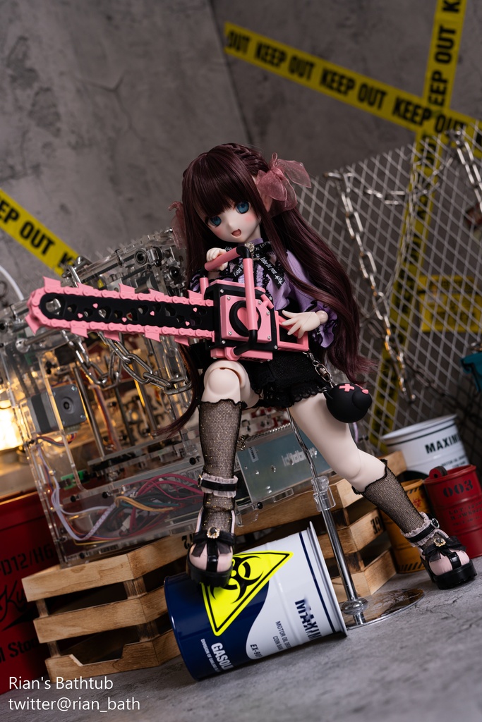 【ぶんぶんまる】ドール向けチェーンソー