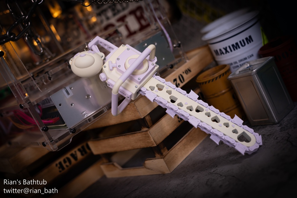 【ぶんぶんまる】ドール向けチェーンソー