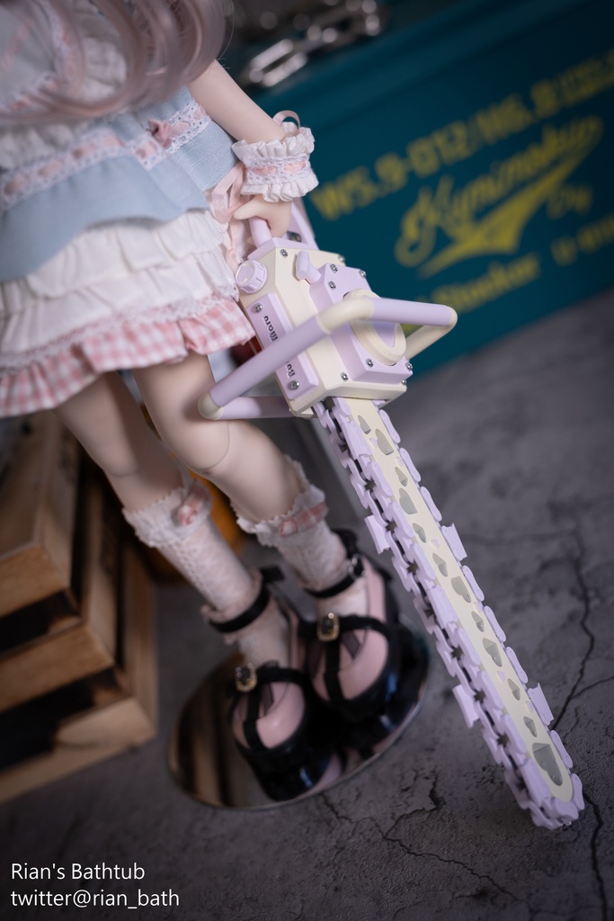 【ぶんぶんまる】ドール向けチェーンソー