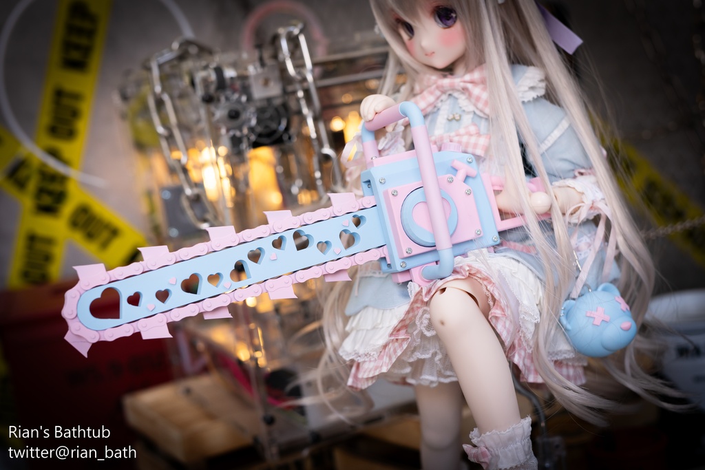 【ぶんぶんまる】ドール向けチェーンソー