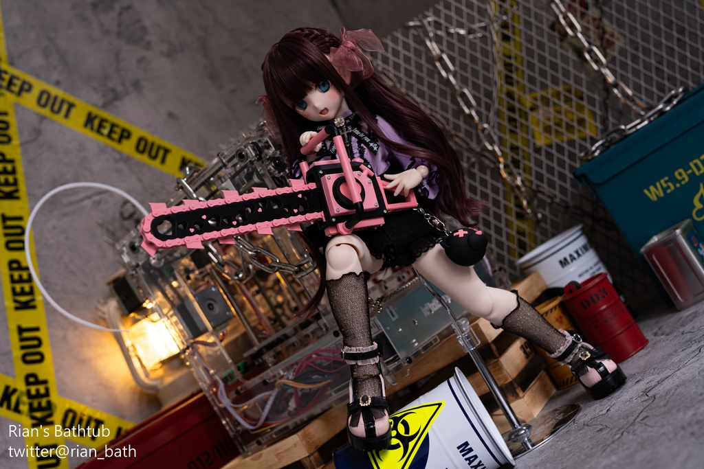 【ぶんぶんまる】ドール向けチェーンソー