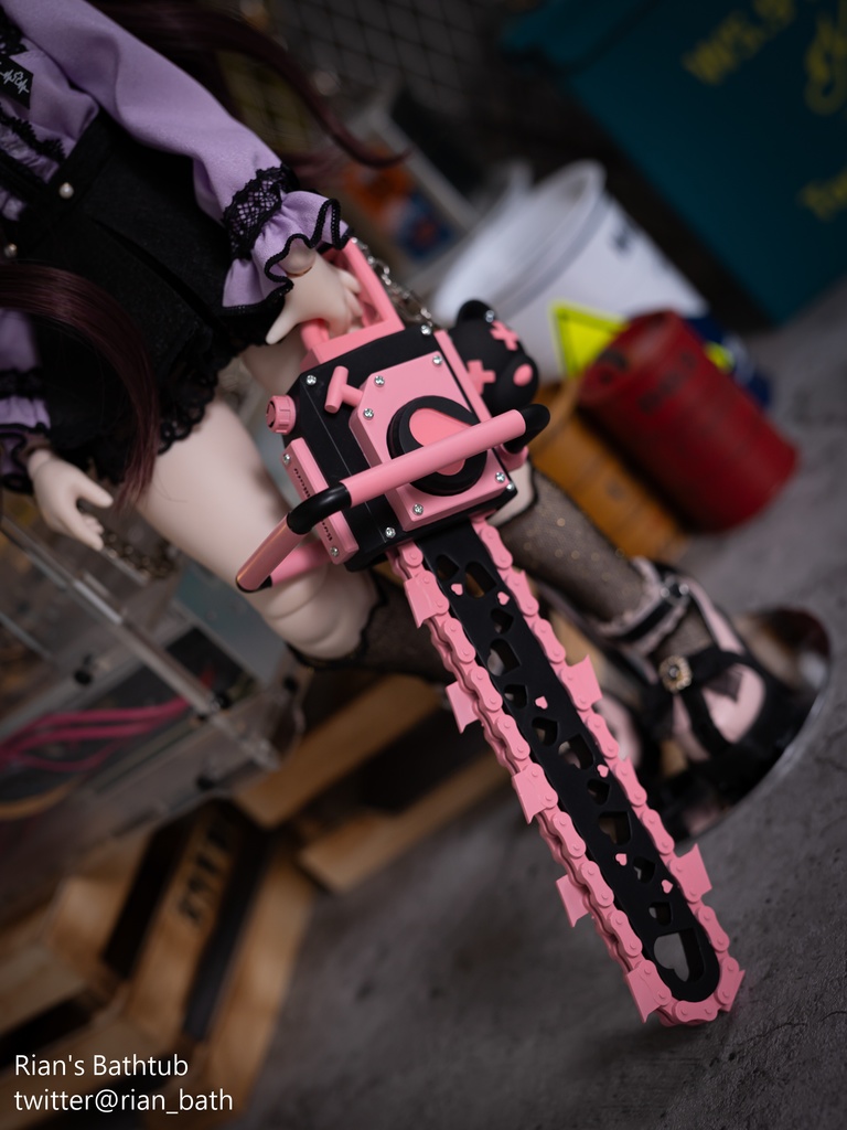 【ぶんぶんまる】ドール向けチェーンソー