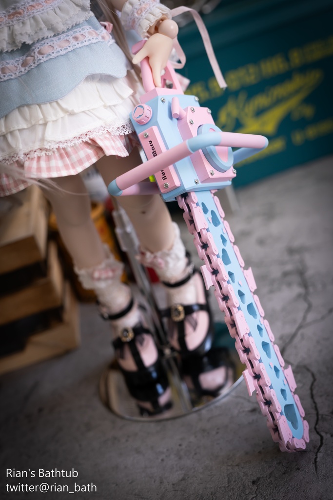 【ぶんぶんまる】ドール向けチェーンソー